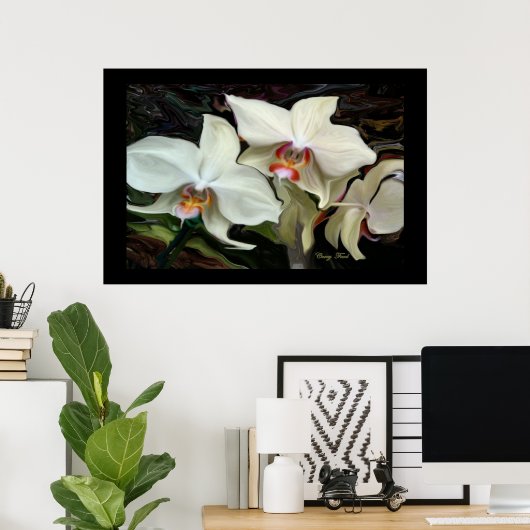 MIDNIGHT MAGIC ORCHID PRINT (Thuiskantoor)