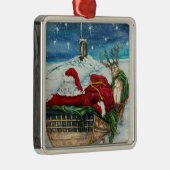 Midnight Magic Submarine Santa Ornament (Rechts)