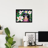 Midnight, Magnolias en Jazzy Poster (Thuiskantoor)