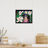 Midnight, Magnolias en Jazzy Poster (Keuken)