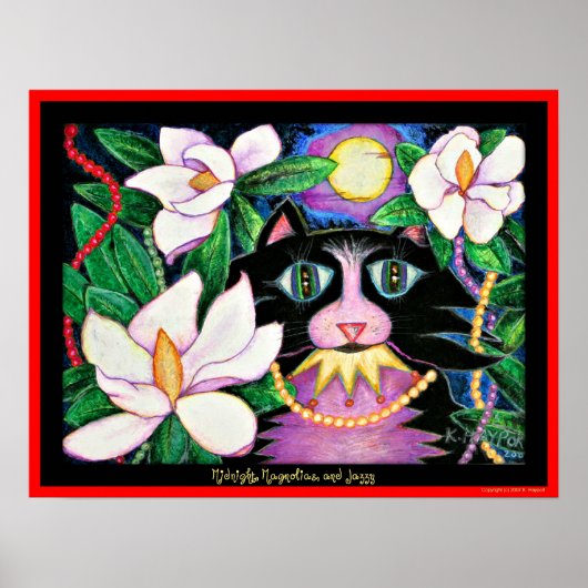 Midnight, Magnolias en Jazzy Poster (Voorkant)