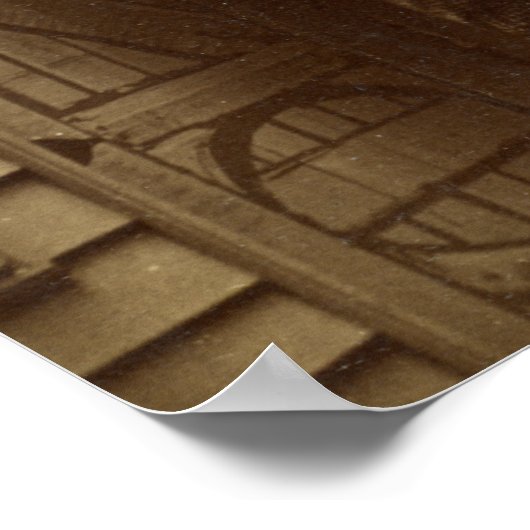 Midnight Mainstrel Serenade - Vintage 1881 Poster (Hoek)