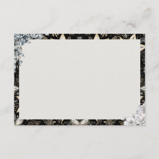 Midnight Majesty Blank Recept Kaart