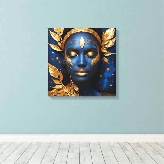 Midnight Majesty Canvas Afdruk (Insitu (Houten vloer))