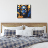 Midnight Majesty Canvas Afdruk (Insitu (Slaapkamer))