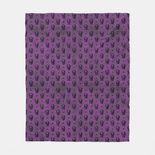 Midnight Majesty Fleece Deken (Voorkant)