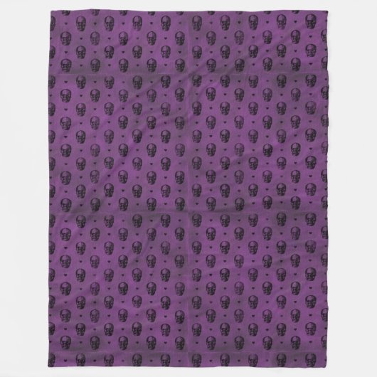 Midnight Majesty Fleece Deken (Voorkant)