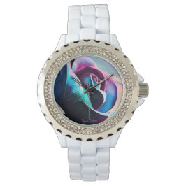 Midnight Majesty's The Dark Beauty of Black Rozen Horloge