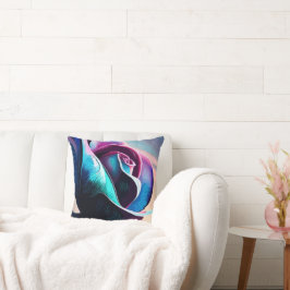 Midnight Majesty's The Dark Beauty of Black Rozen Kussen