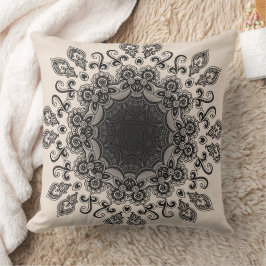 Midnight Mandala Elegance Kussen