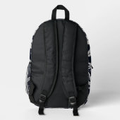 Midnight Maple: Zwarte Kleur Stijl Tassen Bundel (Achterkant)