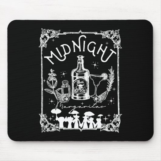 Midnight Margaritas Practical Magic T-shirt Hallow Muismat (Voorkant)