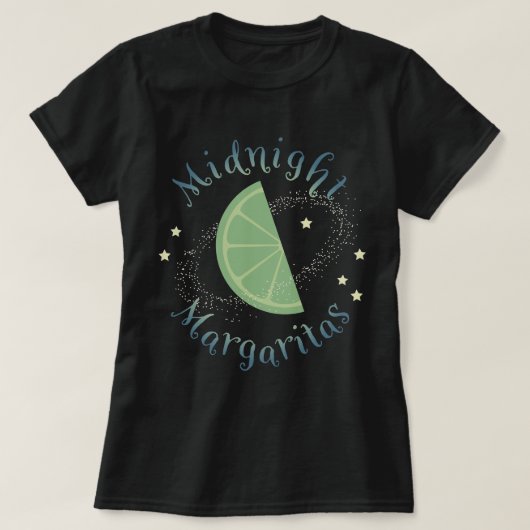 Midnight Margaritas T-shirt (Design voorkant)