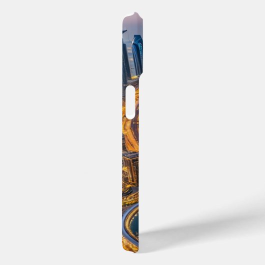 Midnight Marina: Premium iPhone 15 Hoesje (Achterkant / Rechts)