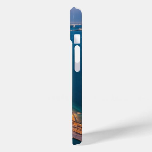 Midnight Marina: Premium iPhone 15 Hoesje (Achterkant / Links)