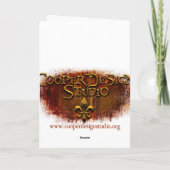 Midnight Masquerade (Blank Inner) Kaart (Achterkant)