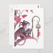 Midnight Masquerade Briefkaart (Voorkant / Achterkant)