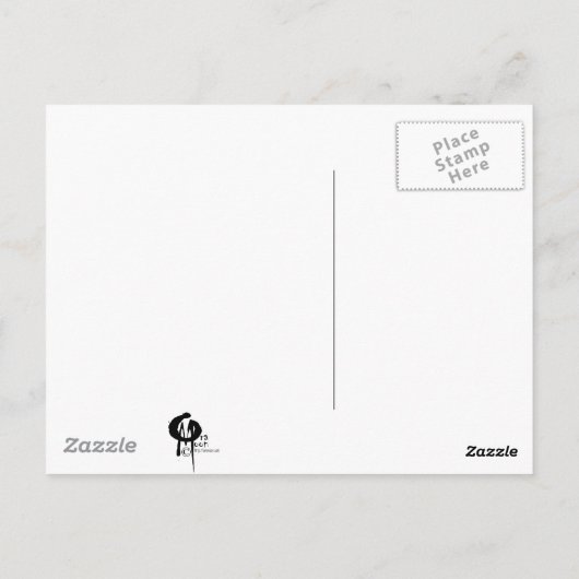 Midnight Masquerade Briefkaart (Achterkant)