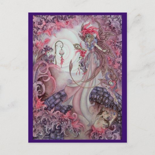 Midnight Masquerade Briefkaart (Voorkant)