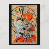 Midnight Masquerade Couple Briefkaart (Voorkant)