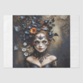 Midnight Masquerade – Enigmatic Elegance Decoupage Tissuepapier (Voorkant)