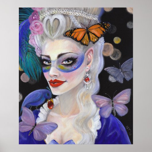 Midnight Masquerade Poster (Voorkant)