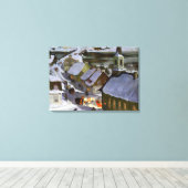 Midnight Mass, fijn kunstschilderij Canvas Afdruk (Insitu (Houten vloer))