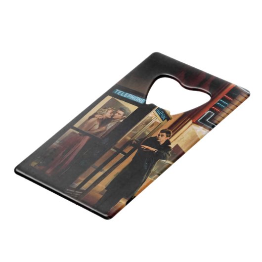 Midnight Matinee 2 Creditkaart Flessenopener (Achterkant Gekanteld)