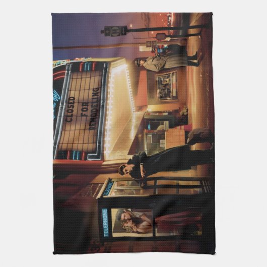 Midnight Matinee 2 Theedoek (Verticaal)