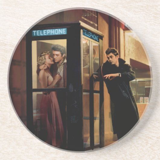 Midnight Matinee Zandsteen Onderzetter (Voorkant)