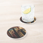 Midnight Matinee Zandsteen Onderzetter (Zijkant)