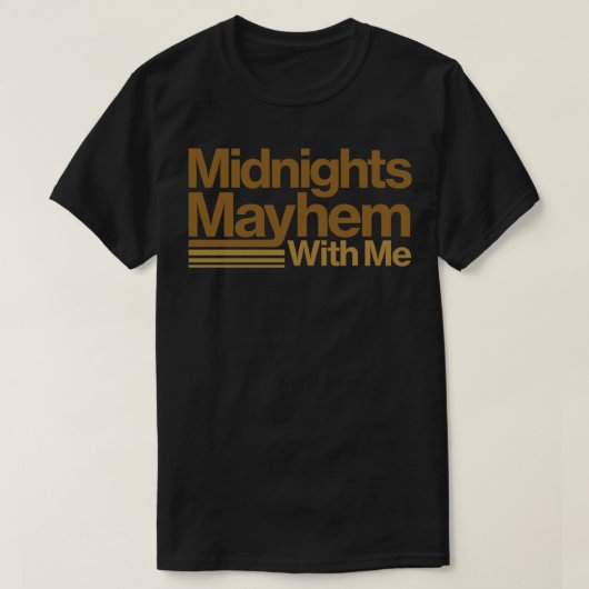 Midnight Mayhem ontwerp T-shirt (Design voorkant)