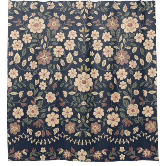Midnight Meadows Douchegordijn (Voorkant)