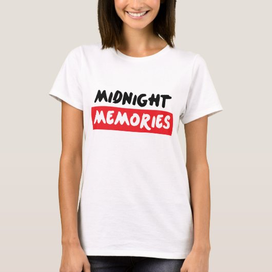 Midnight Memories T-Shirt, Statement T-shirt (Voorkant)