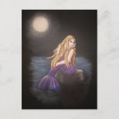 Midnight Mermaid Briefkaart (Voorkant)