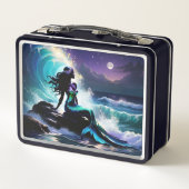 Midnight Mermaid Metal Lunchbox (Achterkant)