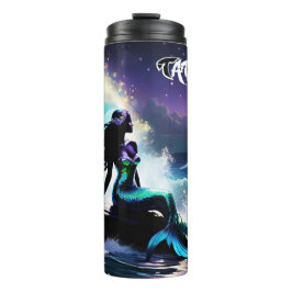 Midnight Mermaid Thermal Tumbler Thermosbeker