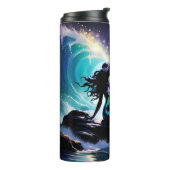 Midnight Mermaid Thermal Tumbler Thermosbeker (Gedraaid links)