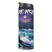 Midnight Mermaid Thermal Tumbler Thermosbeker (Geroteerd rechts)