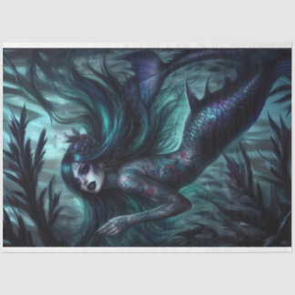 Midnight Mermaid Tissue Paper Tissuepapier