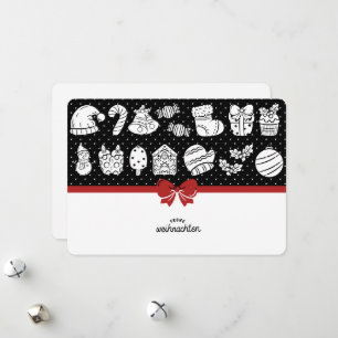 Midnight Merriment & Yuletide Whispers Feestdagenkaart