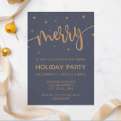 Midnight Merry Holiday Party Uitnodiging