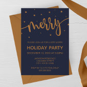 Midnight Merry Holiday Party Uitnodiging