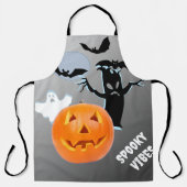 Midnight Mischief beroemd gemaakt door Haunted Scr Schort (Voorkant)