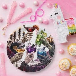 Midnight Monsters Halloween Cocktail Papieren Bordje