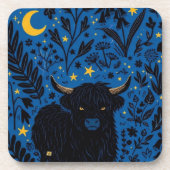 Midnight Moo Coasters Bier Onderzetter (Voorkant)