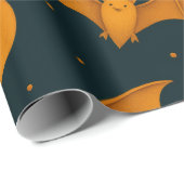 Midnight Moon Bats Cadeaupapier (Rol Hoek)