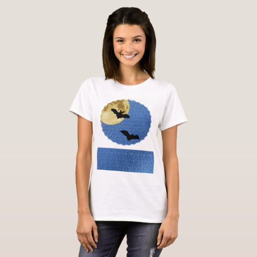 Midnight Moon T-shirt (Voorkant volledig)