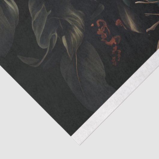 Midnight Moth Tissue Paper Tissuepapier (Detail)