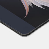 Midnight Muse: Elegante pastelveer Bureaumat (Hoek)